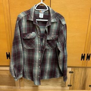 Carhartt flannel shirt